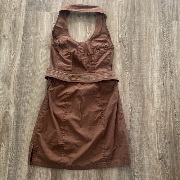 Vintage Guess Collared Halter Dress - Picture 4 of 7